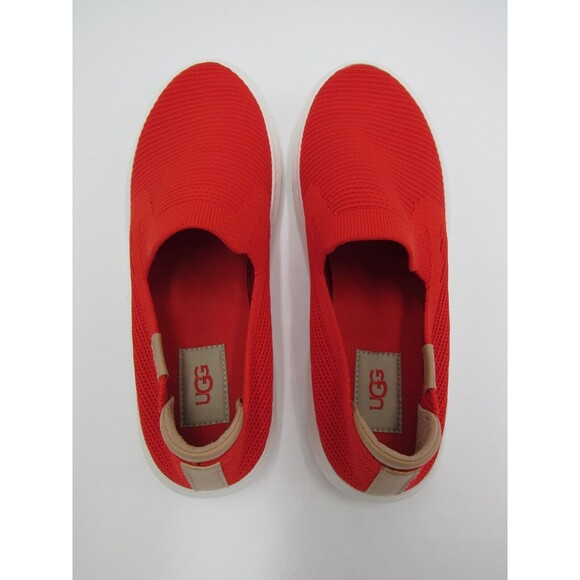 UGG Womens Red Casual Shoes Size 9 Alameda Sammy Slip-On Stretch Comfort VGUC - Picture 5 of 16